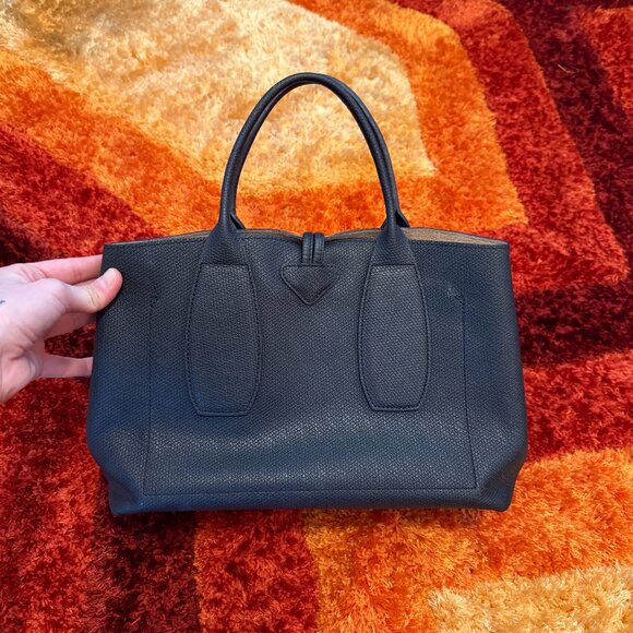 LONGCHAMP Medium Roseau Leather Tote - Picture 5 of 5